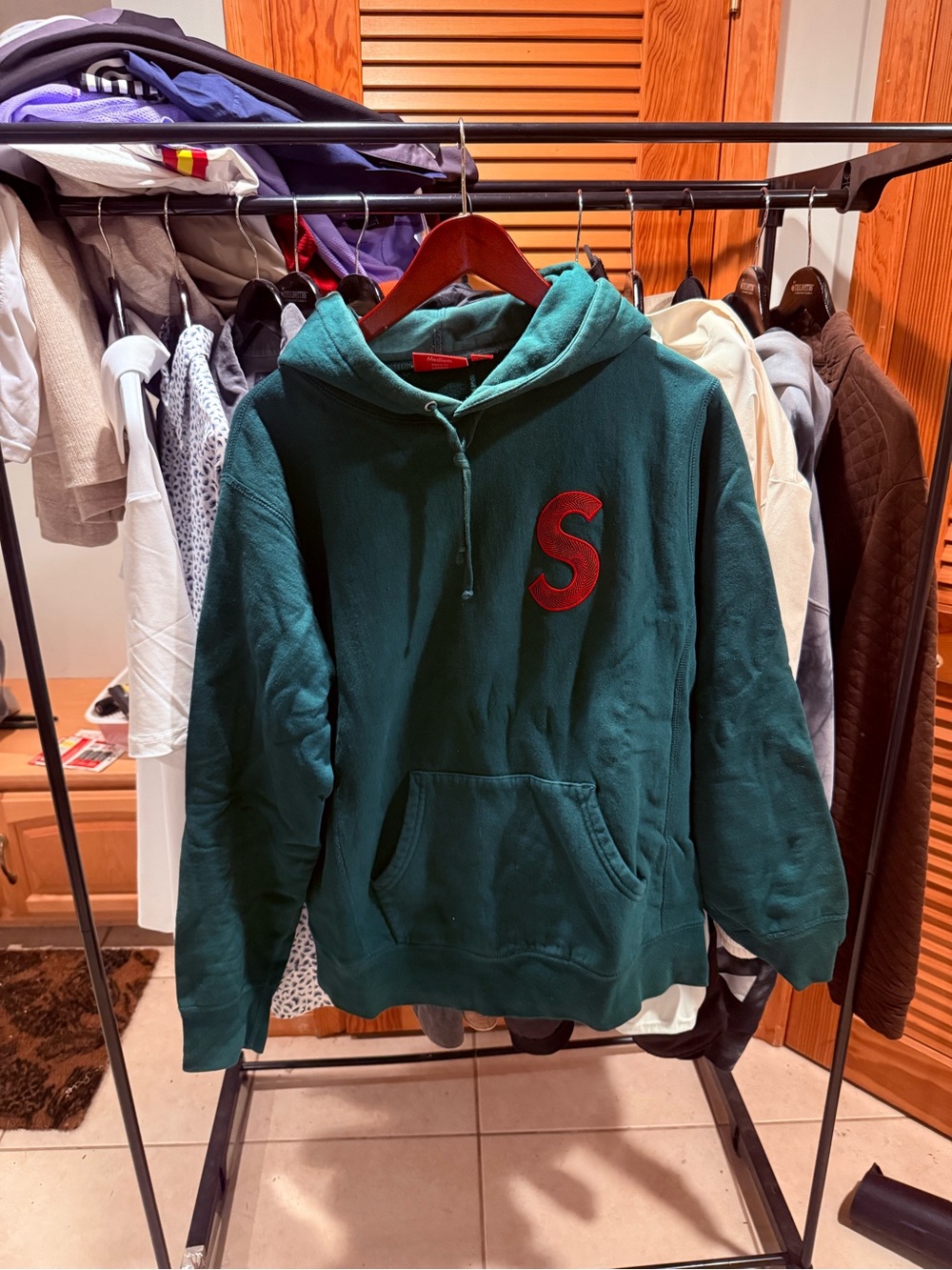 SUPREME S LOGO Hoodie